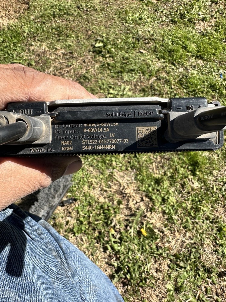 SolarEdge Power Optimizer S440-IGM4MRM 440W 8-60V MPPT