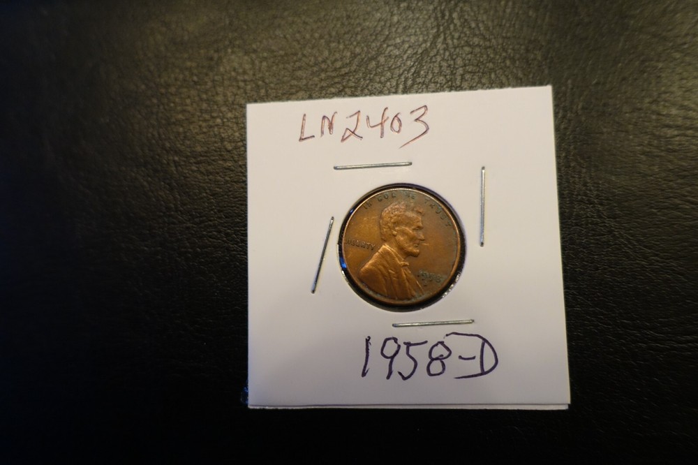 1958-D 1 cent Lincoln  Penny