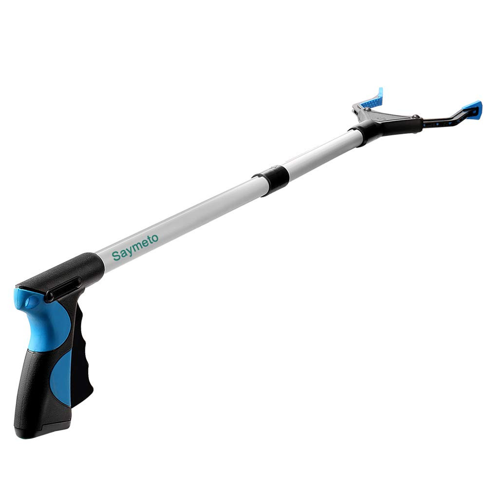 Grabber Reacher Tool, 32" Foldable Picker Upper Grabber, Reaching Tool for Trash