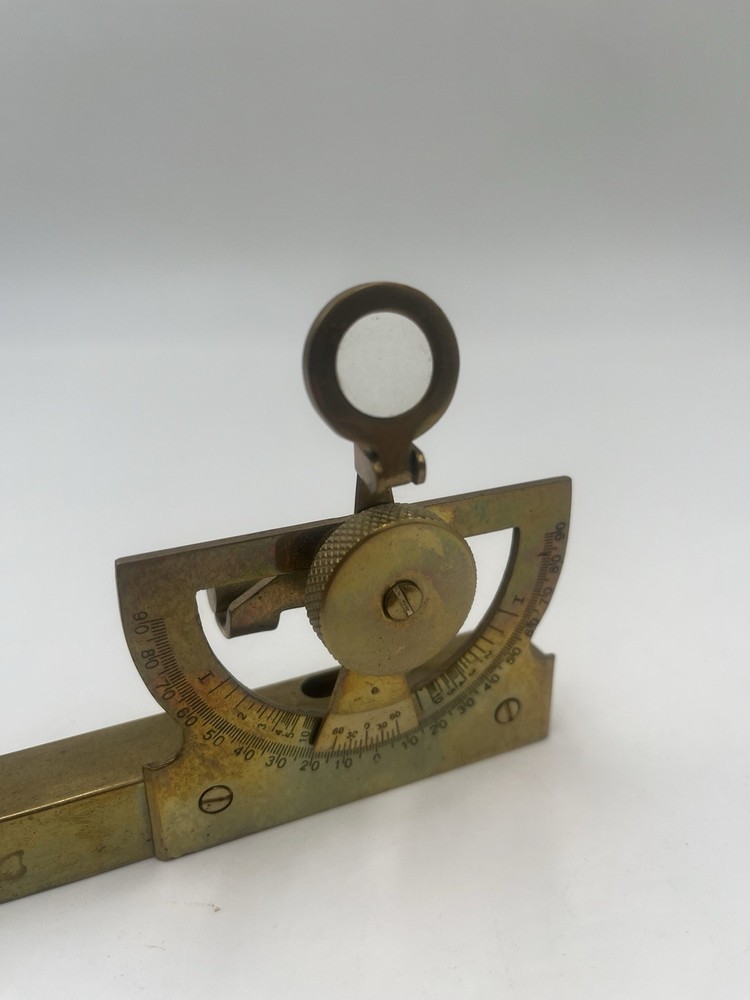 Nautical Solid Brass Navigation Abney Level Maritime Precision Instrument