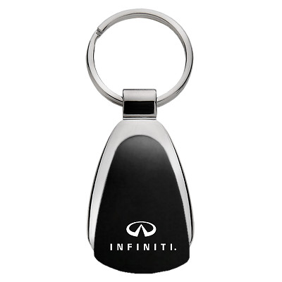 Infiniti Teardrop Keychain - Black