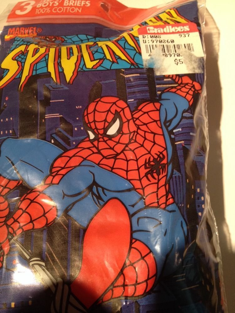 Spiderman Boys' Briefs 1996 Hanes