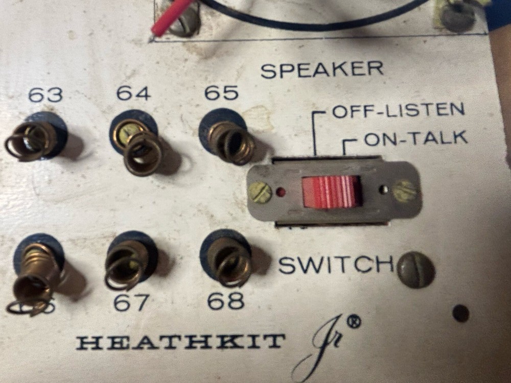 HEATHKIT JR. ELECTRONIC WORKSHOP JK-27 As Is, Restoration Project