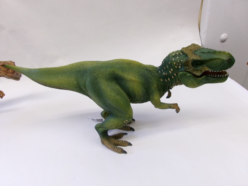 2 SCHLEICH DINOSAUR FIGURES....T-REX & ALLOSAURUS