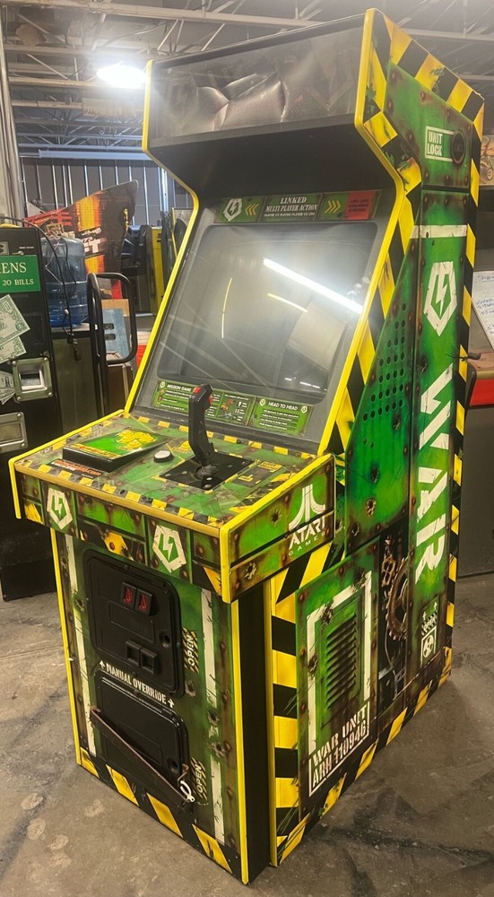 WAR FINAL ASSAULT ARCADE MACHINE by ATARI 1999 (Excellent Condition) *RARE*