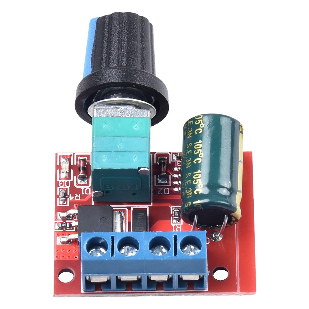 Advanced Speed Control Switch for DC Motor Compact Design Adjustable Output
