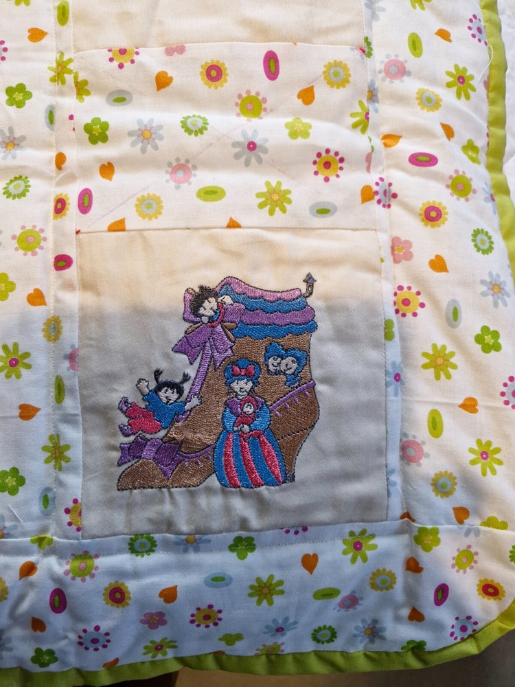 Embroidered blanket with unique design. A real one off purchase.