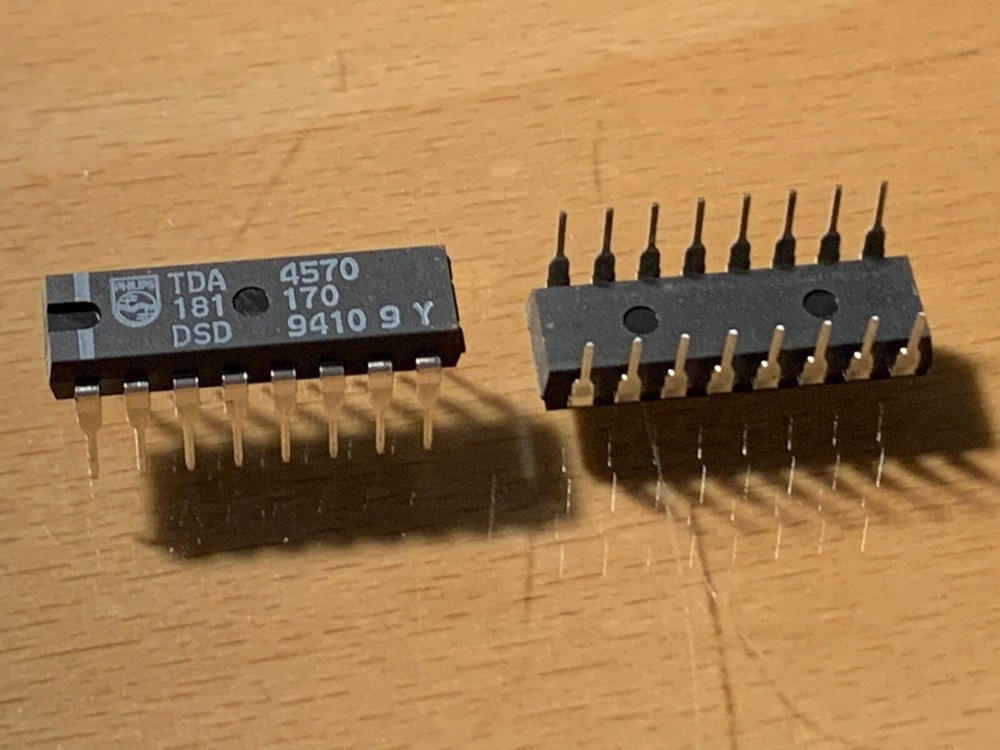 TDA4570 - PHILIPS IC - Color Signal Decoder, DIP16