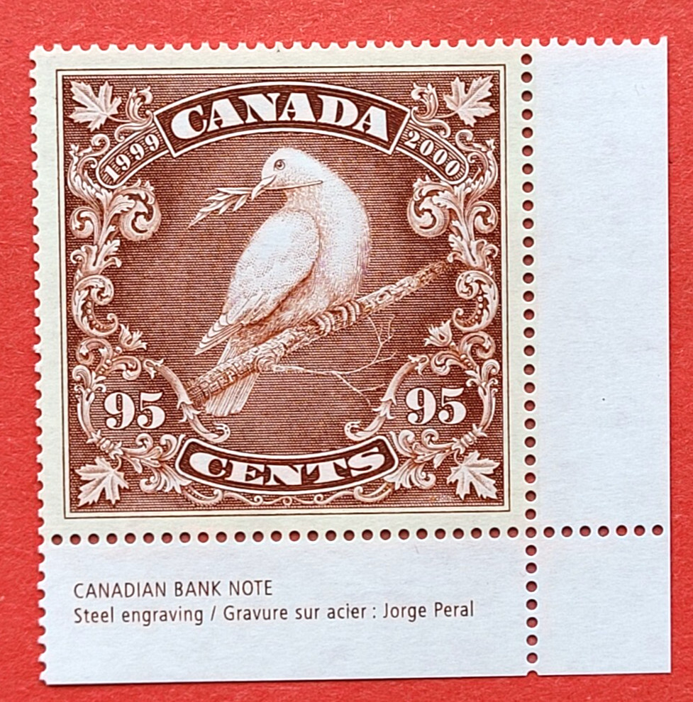 Canada Stamp #1814 "Millennium Issues Dove" MNH 1999