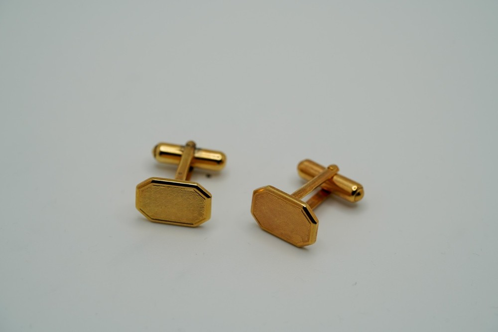 Antique Gold Textured Cufflinks C2