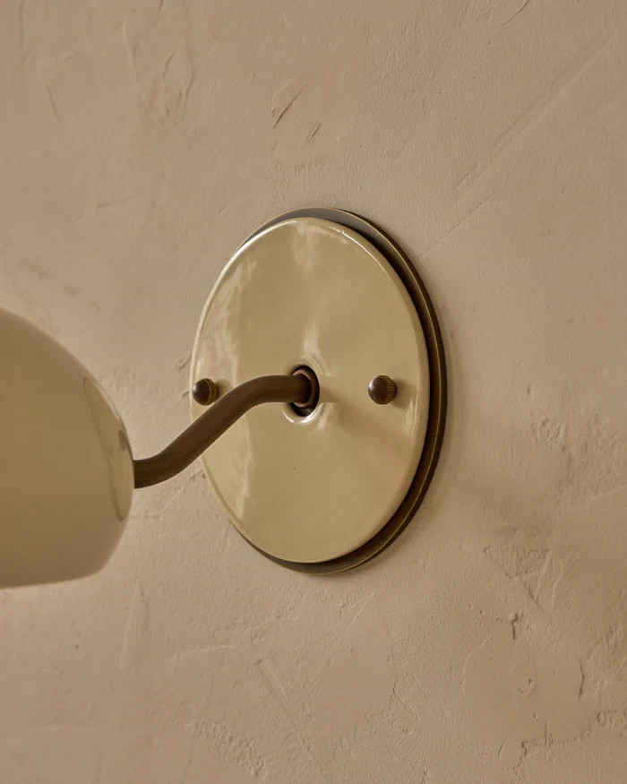 Handmade Brass Wall Sconce Baker Wall Sconce - Single