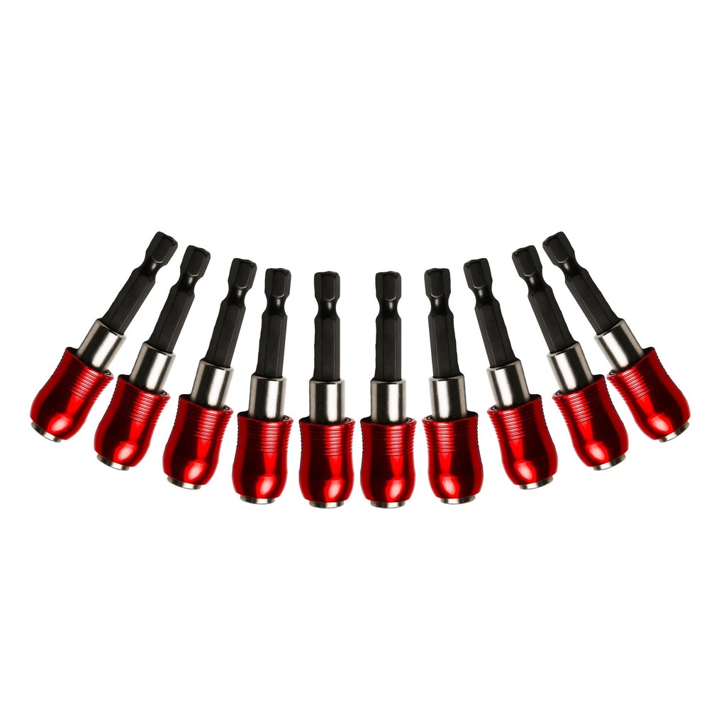TMAX 10pc Impact Ready Quick Release Security Screwdriver Bits, 1/4" Hex Shank