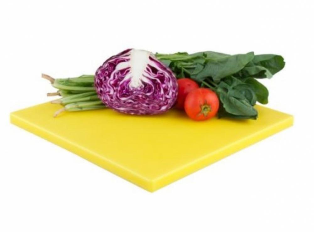 Zanussi Cutting Chopping Board Reversible Home Kitchen Prepware Yellow