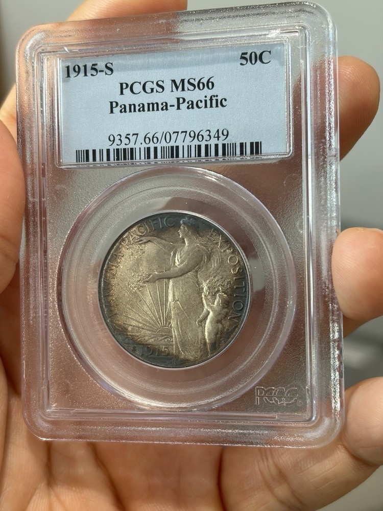 1915-S Panama Pacific Commemorative Half Dollar Silver PCGS MS 66
