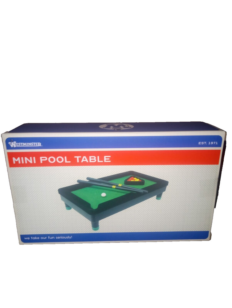 Westminster mini pool table new in box
