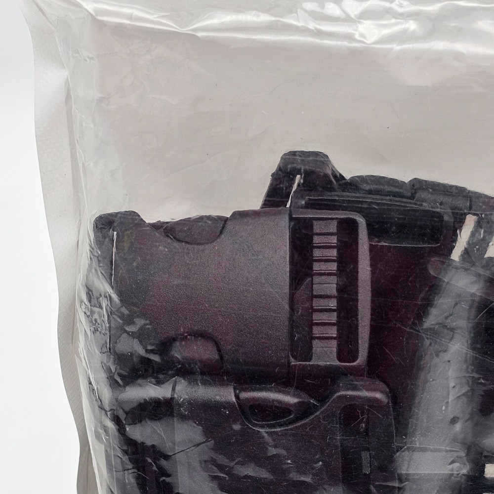 30 Webbing Bag Strap Clip Buckles Adjustable Black 1 Inch Plastic Side Release