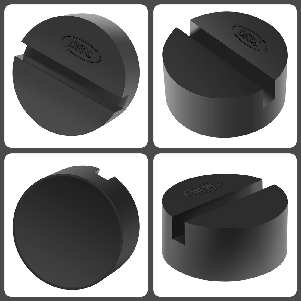 Universal Jack Stand Pad Adapter Pinch Weld Side Frame Rail Protector 2 Pack