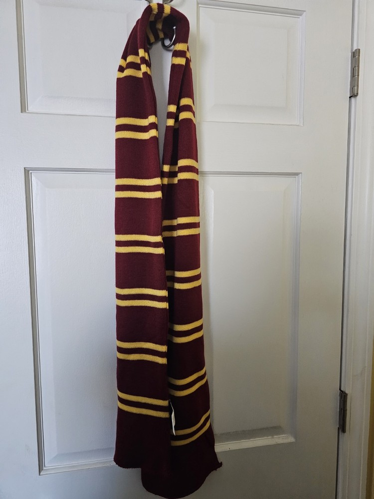 Harry Potter Scarf Maroon And Yellow