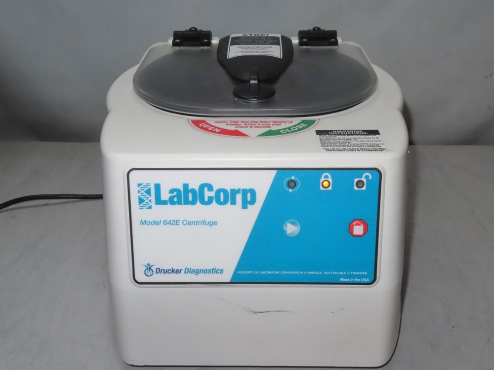 LabCorp Model 642E Centrifuge Drucker Diagnostics