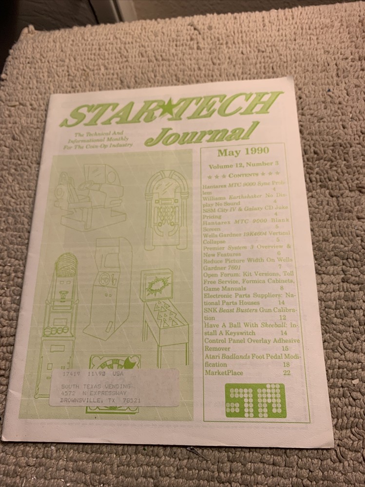 1990 May Beast busters STAR TECH JOURNAL  manual