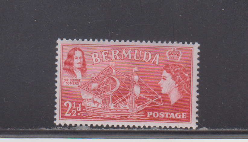 BERMUDA - 1953-58  MNH - SCOTT # 147