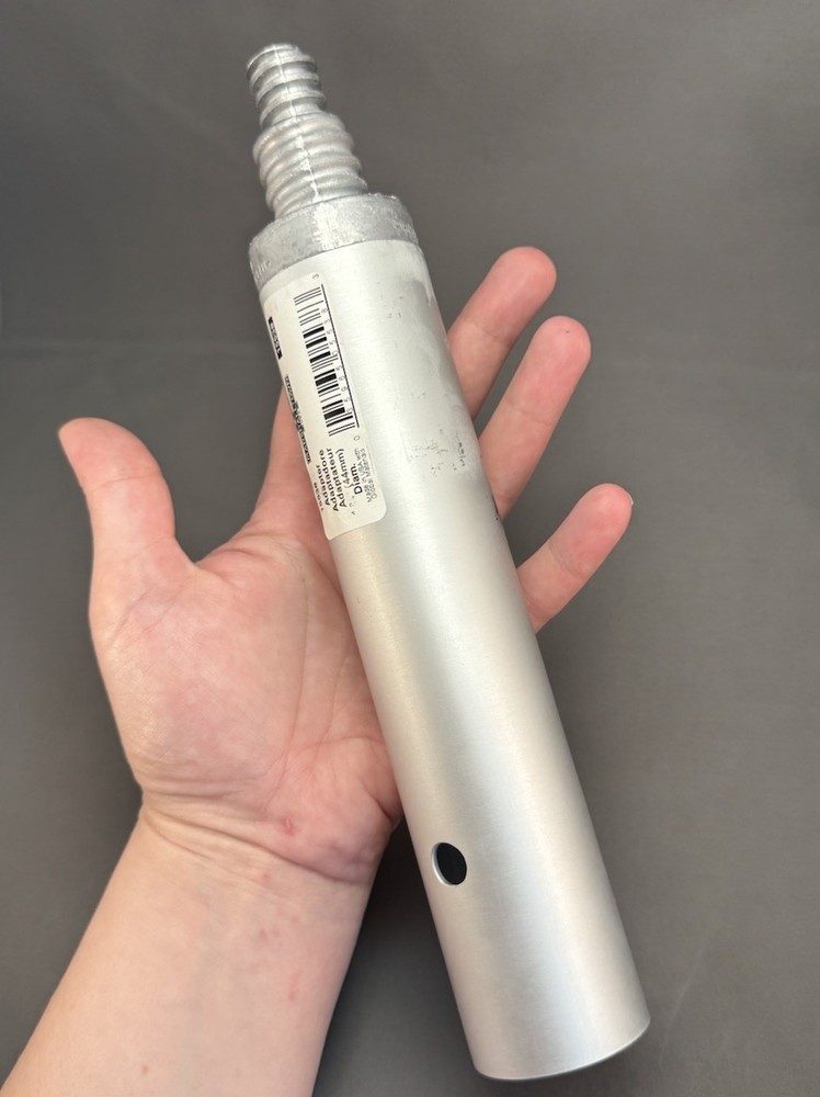 MARSHALLTOWN Threaded Handle Adapter, Concrete Tools, 1-3/4 Inch Push Button NEW