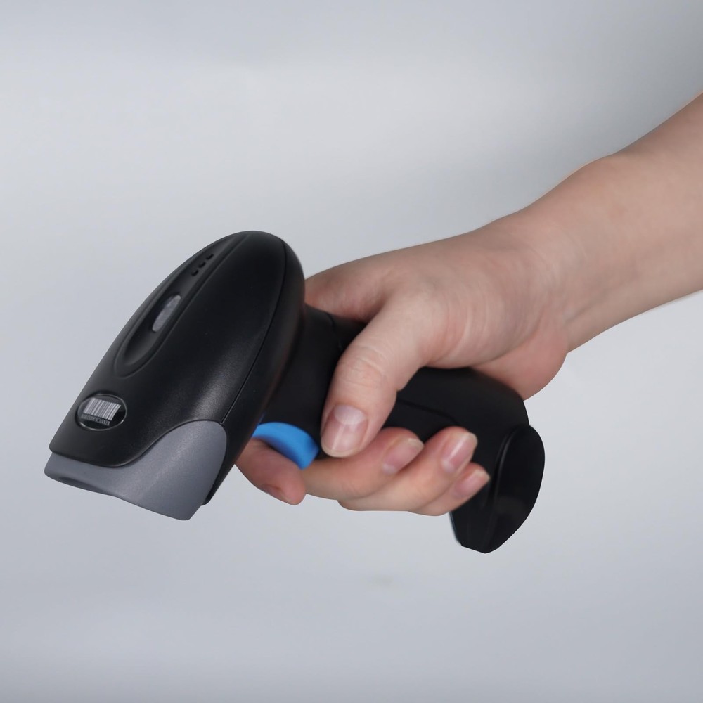 Rabitpos 1D 2D QR Barcode Scanner Wireless, Handheld Cordless Bar Codes...