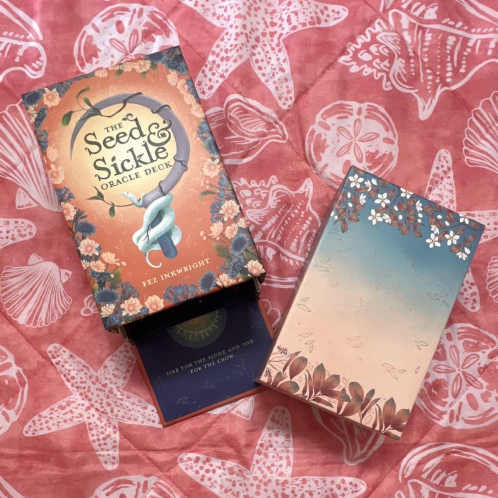 The Seed & Sickle Oracle Deck by Fez Inkwright Botanical Guidebooks