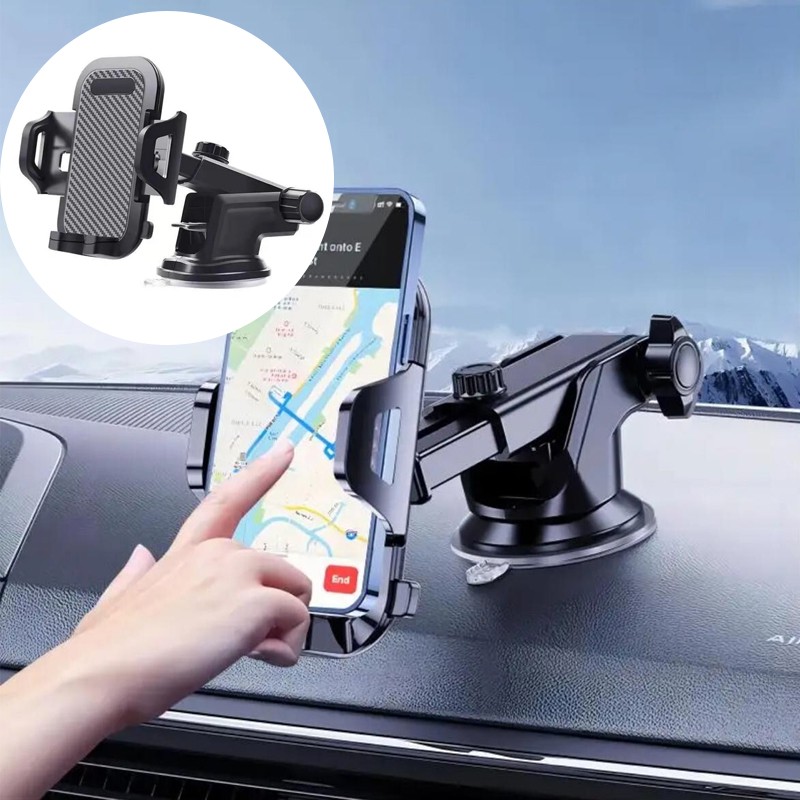 In Car Phone Holder Universal Mount Mobile Windshield Dashboard Screen Stand