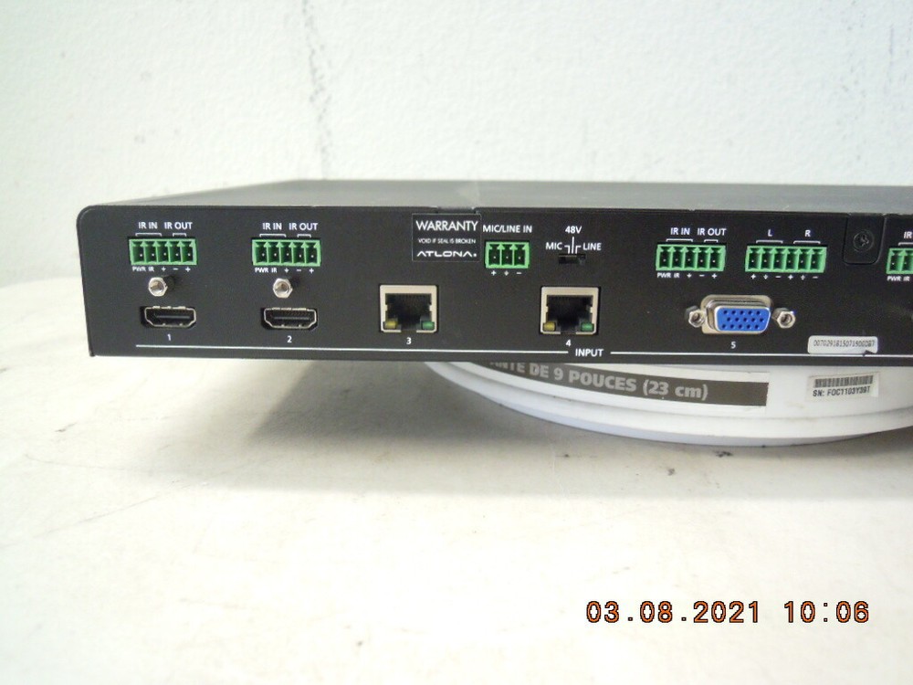 Atlona AT-UHD-CLSO-612 Six-Input Multi-Format Switcher