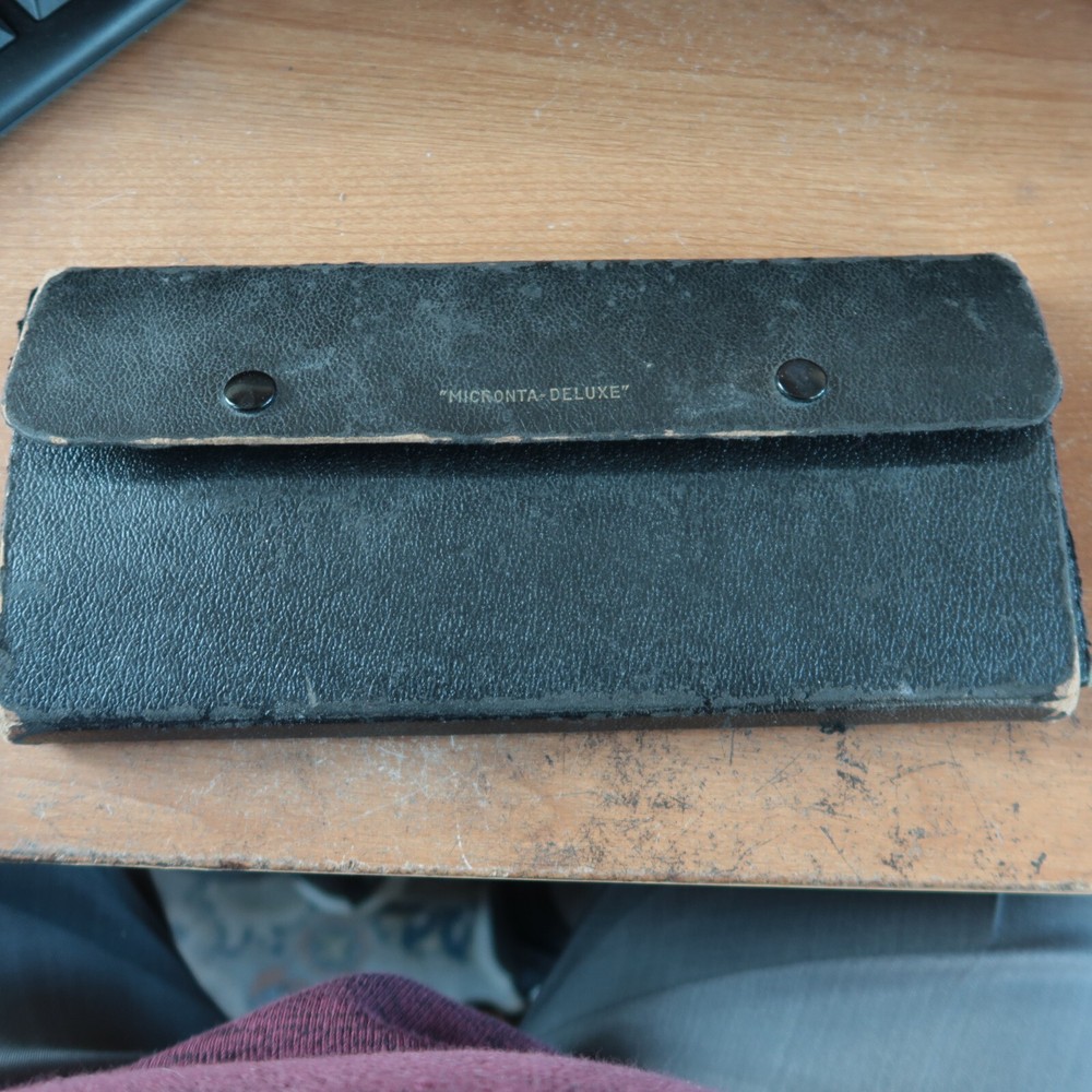 Micronta Deluxe  Engineer  Compass Drafting Tool Set Complete Germany