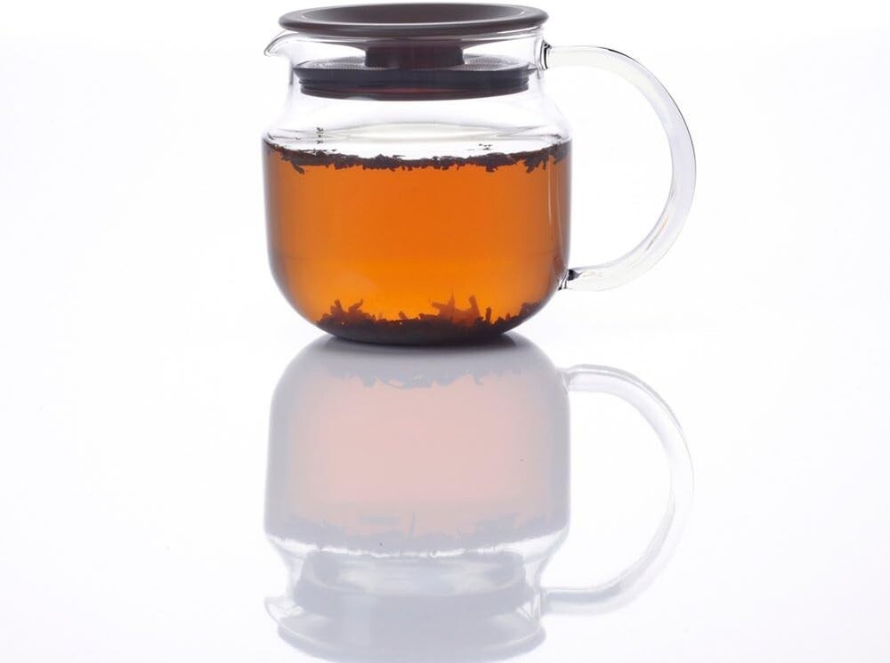 KINTO One Touch Tea Pot 620ml Brown 8685