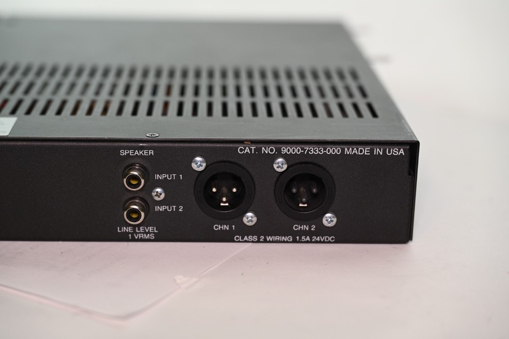 Telex SPS-2001 2 Channel Wired Intercom audio amp