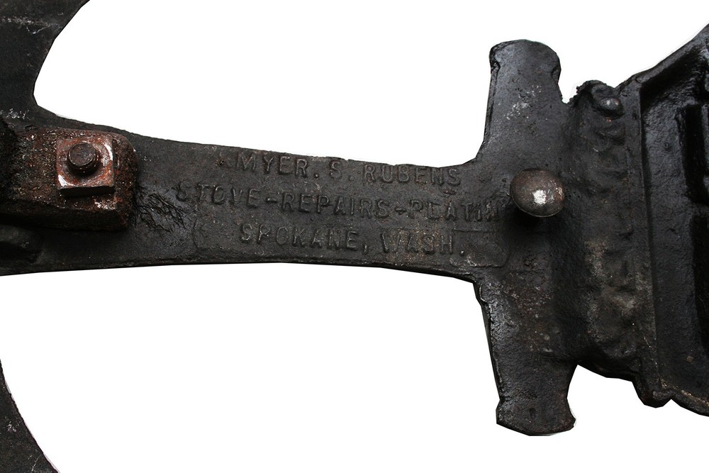 Antique Anchor Andirons, Circa 1910