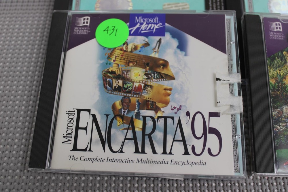 Microsoft Cd Programs/Games Mixed Lot of 9