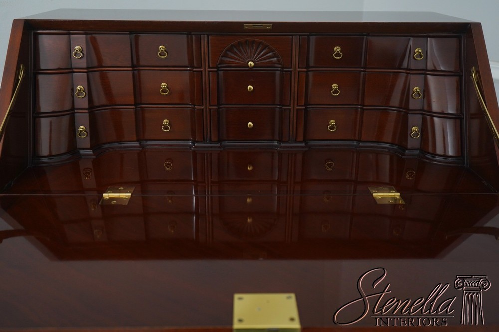 L68808: KINDEL Winterthur Collection Mahogany Writing Desk