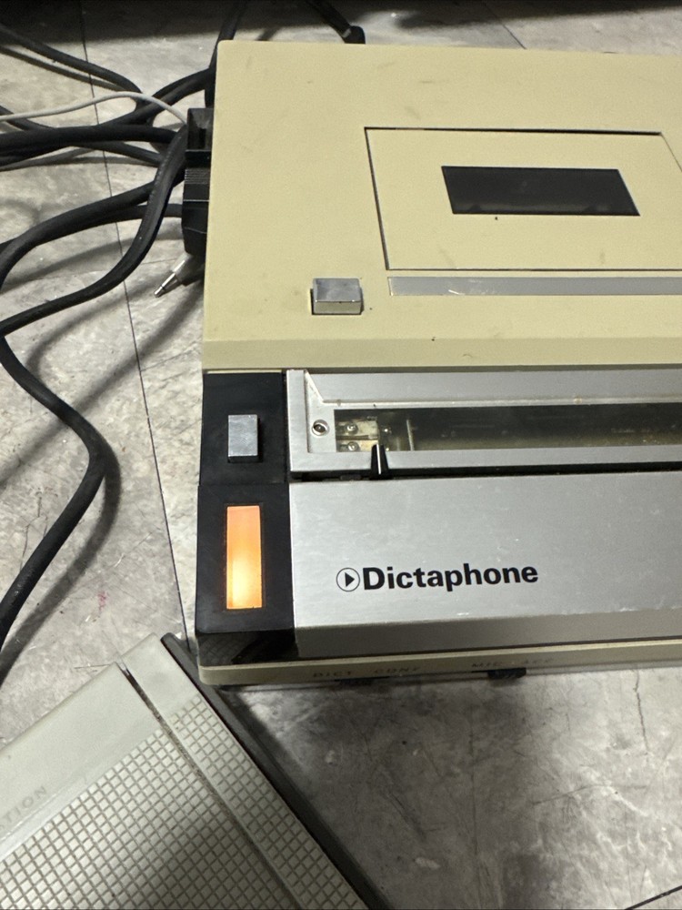 Dictaphone 241 Standard Cassette Recorder and Transcriber - , untested