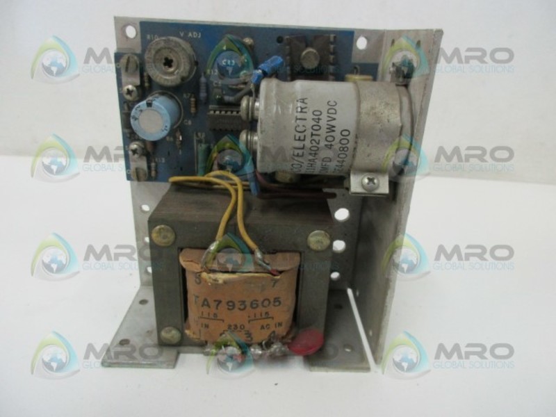 PMC TA7393605 REGULATED POWER SUPPLY UNMP