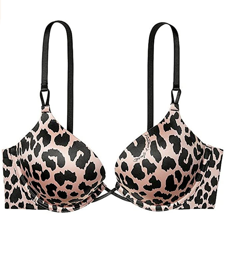 Victoria's Secret Bombshell Add-2-Cup Push-Up Bra Leopard
