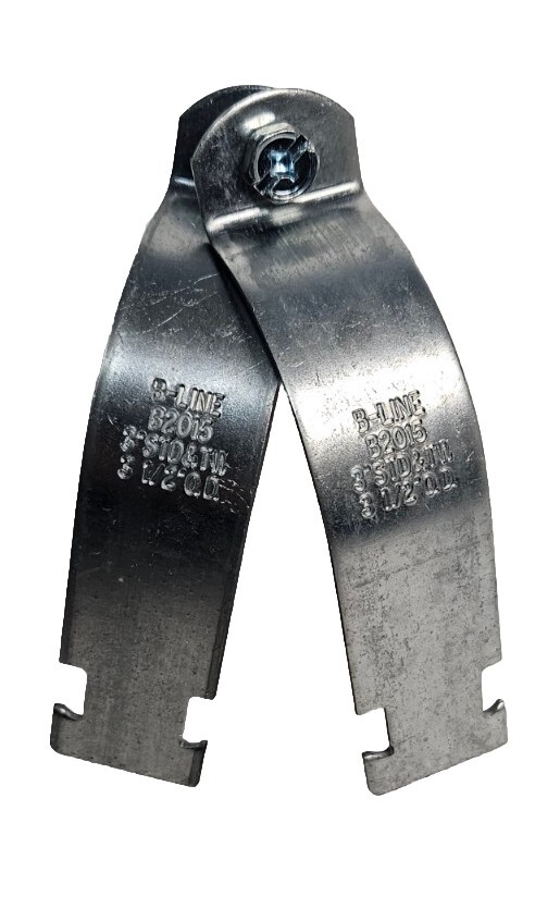 B-Line B2015 3" STD & TW 3-1/2" OD Pipe Clamp-NEW