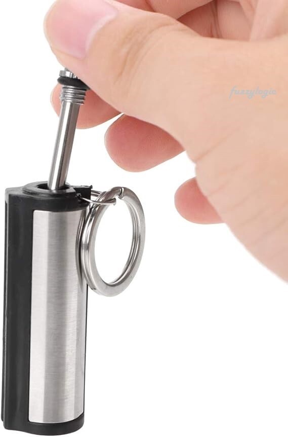 NEW Waterproof Match Permanent Lighter Striker Fire Starter Emergency Survival