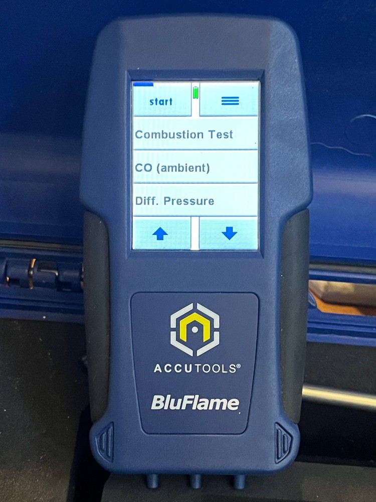 Accutools BluFlame Combustion Analyzer kit NICE!