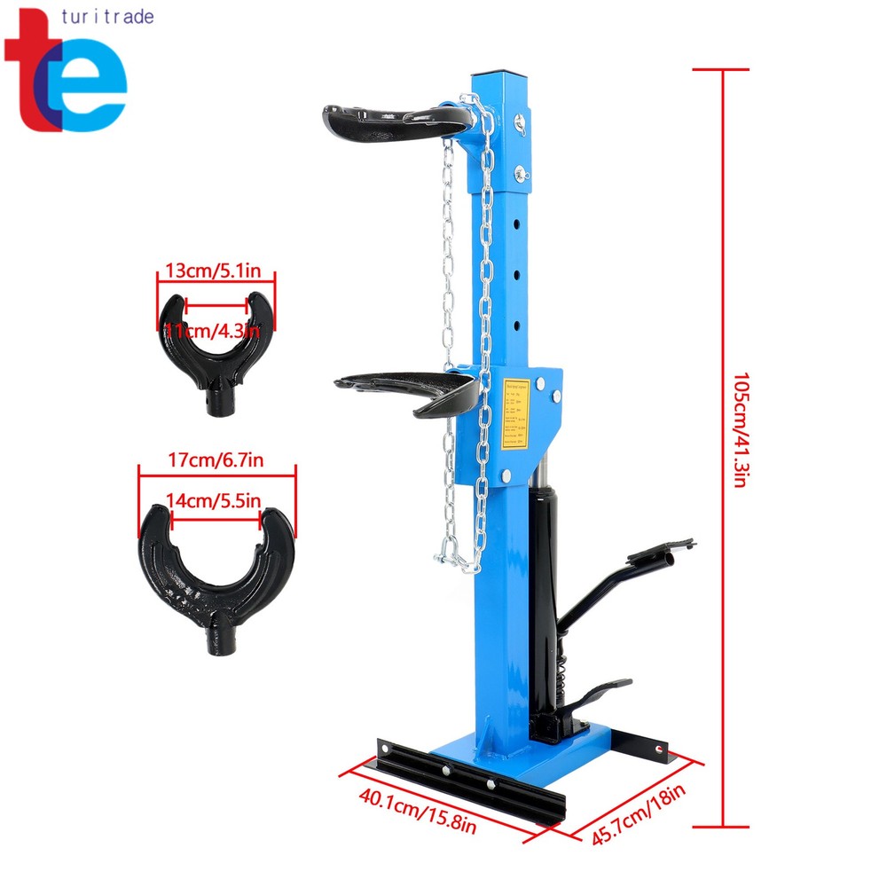 4.5Ton Strut Coil Spring Compressor Hydraulic Compressor Tool 4 Spring Clasps