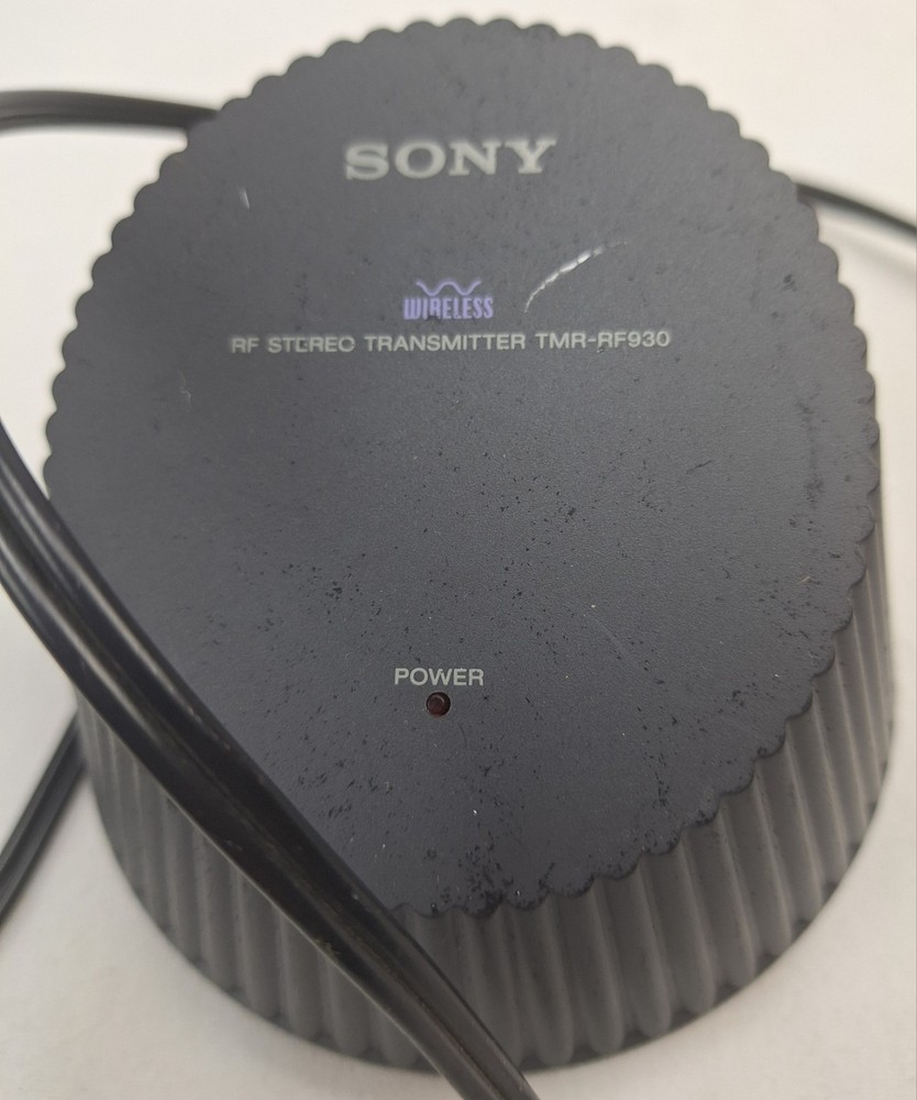 Sony Wireless RF Stereo Transmitter TMR-RF930 No Power Adapter Untested