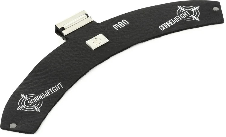 Snareweight M80 Leather Tone Control Dampener - Black