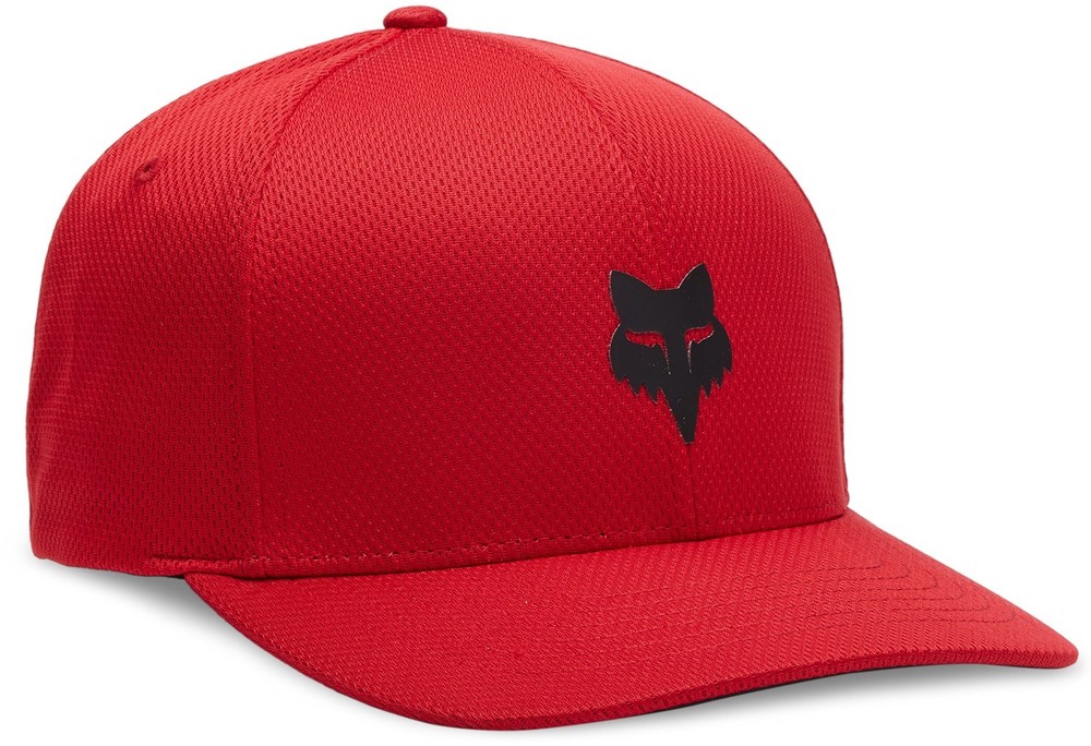 Fox Racing Fox Head Tech Flexfit Hat Flame Red