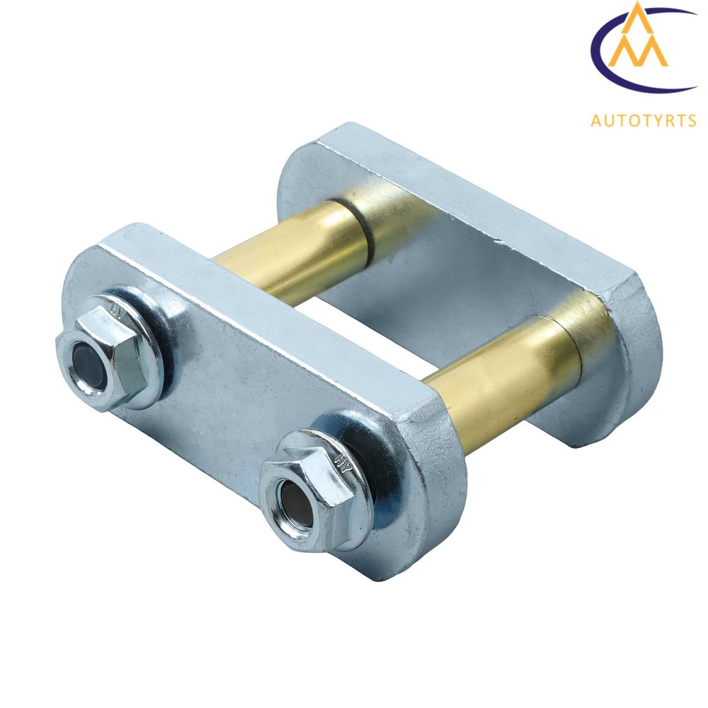 Heavy Duty Greasable Trailer Shackle Spring Kit 2.25" For Tandem Axle UO12-016