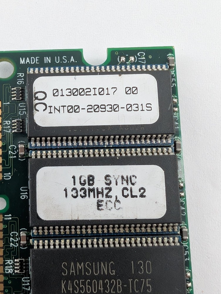 Samsung 1GB PC133 ECC Registered RAM