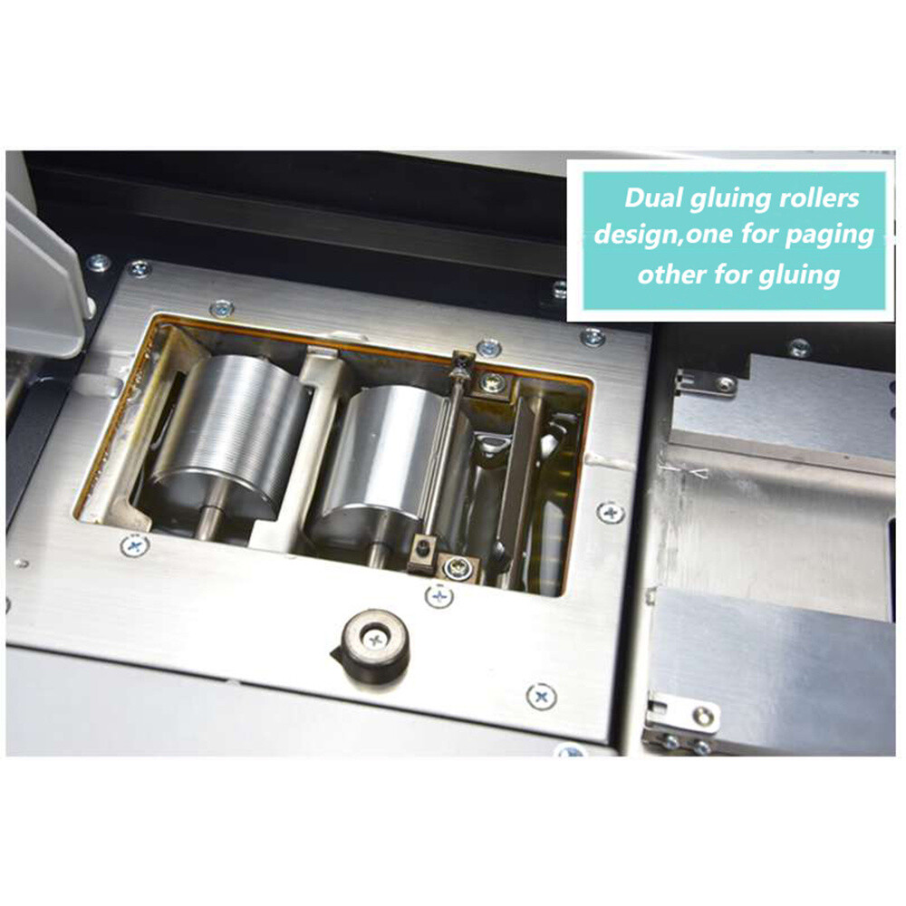 Digital 320mm Desktop Perfect Binding Machine Book Binder Semi-automatic
