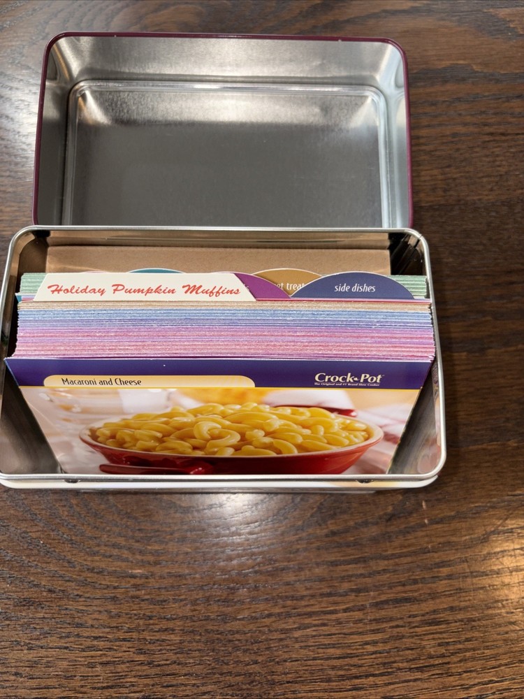Rival Crock Pot Recipe 75 Card Collection